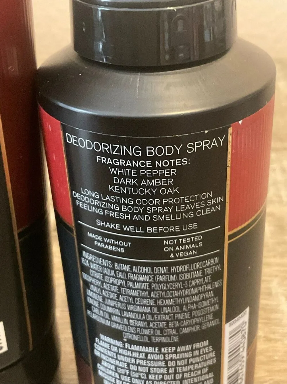 Bath and Body Works Men’s BOURBON 3 Piece Set